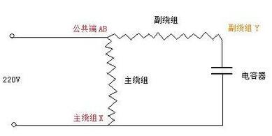  家用自吸泵反轉電路圖